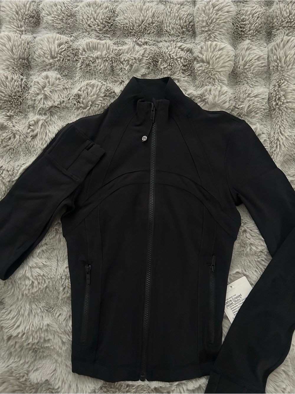 lululemon athletica Black Full-Zip Utility Jacket